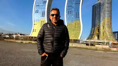Cengiz Koçak, İstanbul'da 700 Metreden Cesur Atlayış!