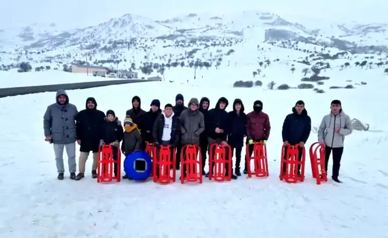 Bayburt'ta Gençlik Kampı Kayakla Son Buldu