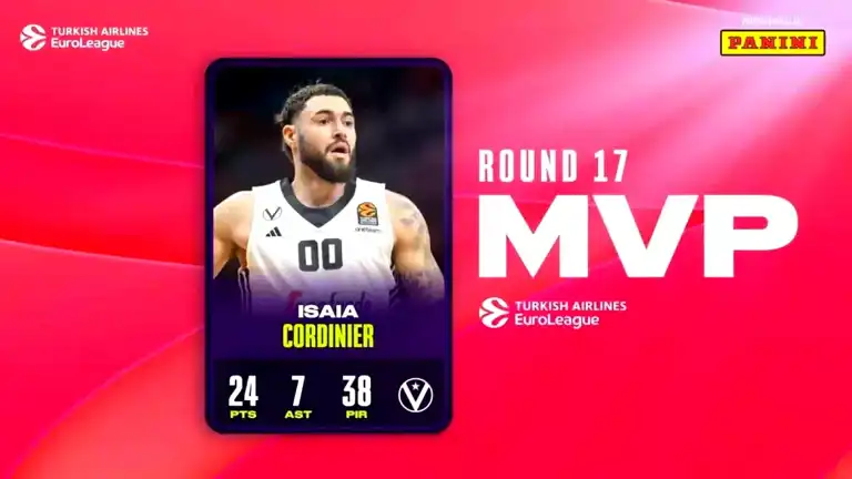 Cordinier, EuroLeague'in Haftanın Yıldızı!