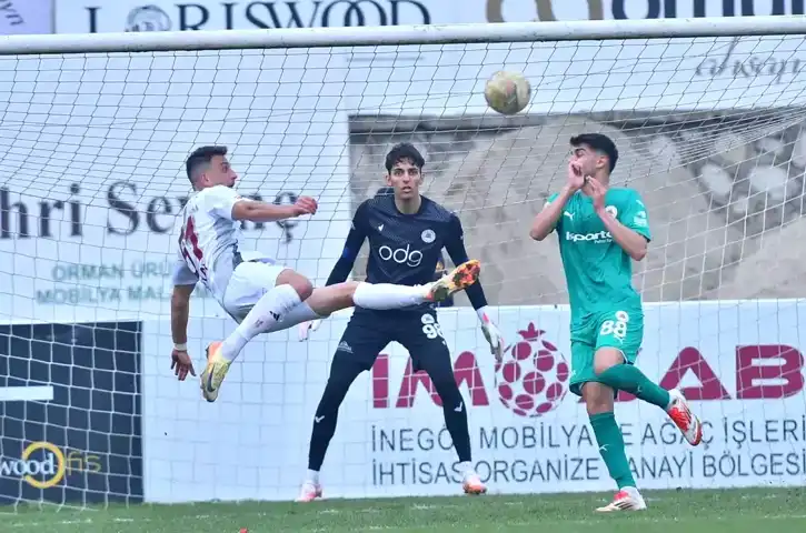 İnegölspor-Isparta 32: 1-1 Berabere!