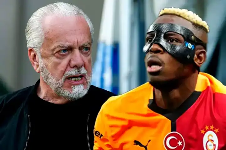 Osimhen, ManU'yu Reddetti! Napoli Başkanı Çılgına Dönüyor!